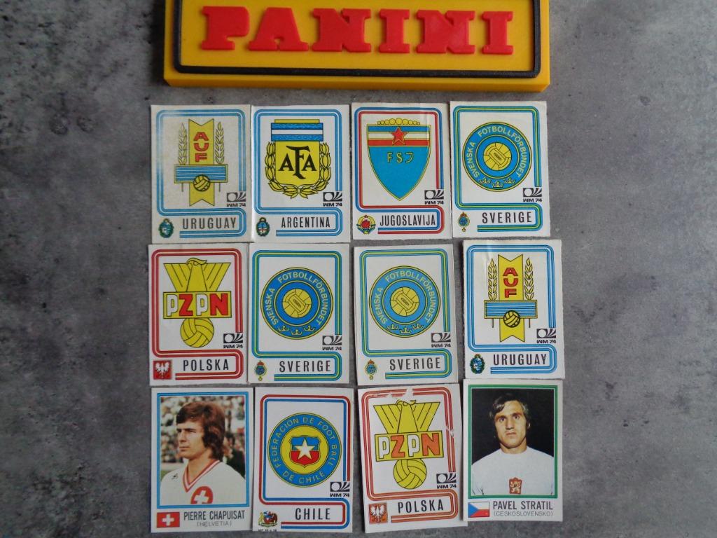 Panini World cup Munchen 74 anno 1974. voetbal stickers, Verzenden, Zo goed als nieuw