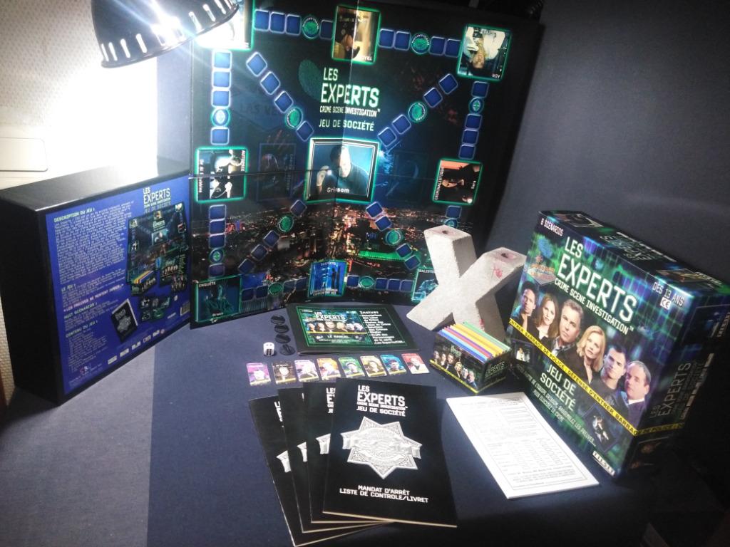 Les Experts - Crime Scène Investigation - Jeu de société - T, Trois ou quatre joueurs, Enlèvement ou Envoi, Comme neuf, Tilsit Editions
