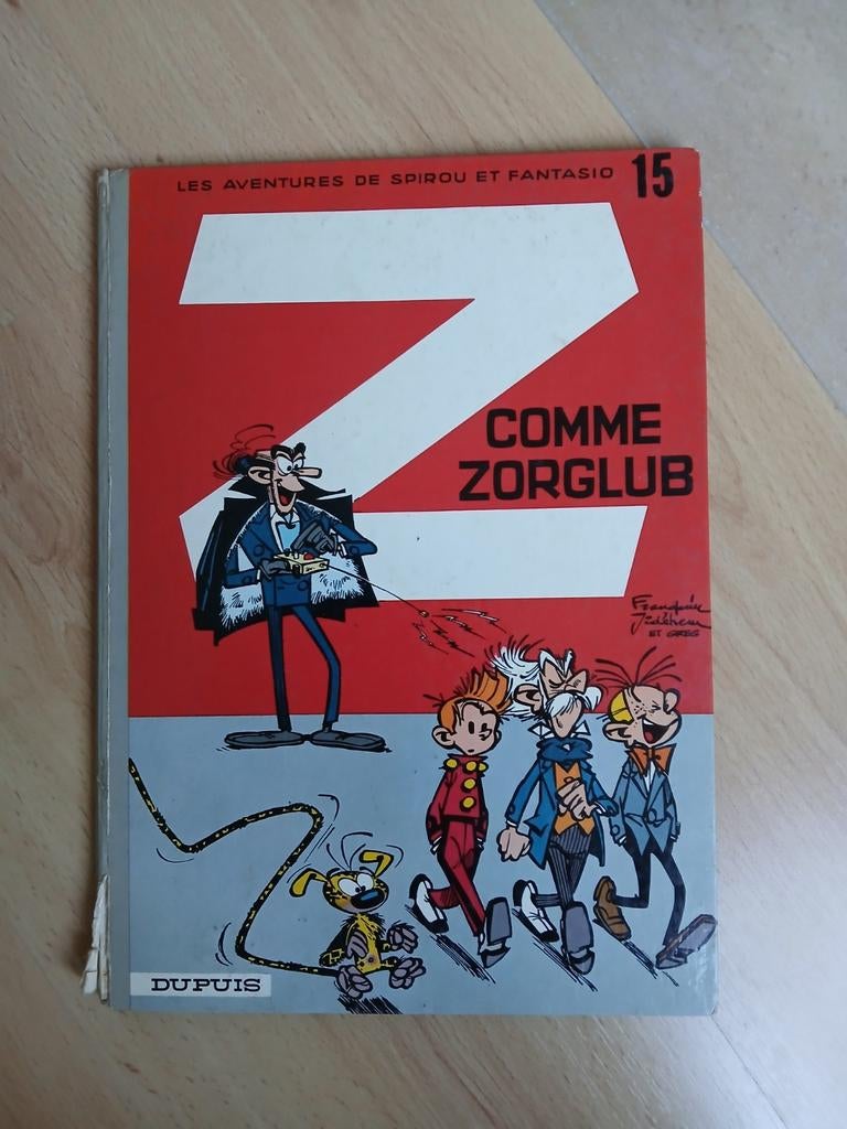 Spirou et Fantasio 15 Z comme Zorglub 1972 Franquin, Une BD, Enlèvement ou Envoi, Utilisé
