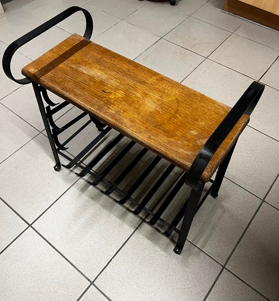 Petite table avec range-bouteilles, Enlèvement, Utilisé