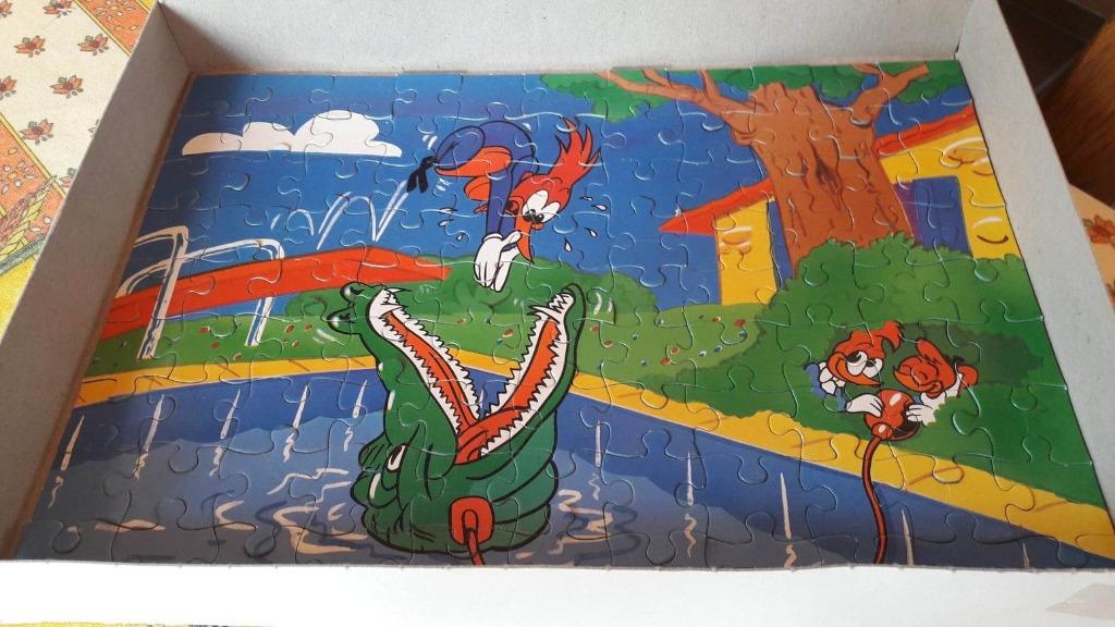 Puzzle  ancien Woody Woodpecker, Enlèvement, Utilisé