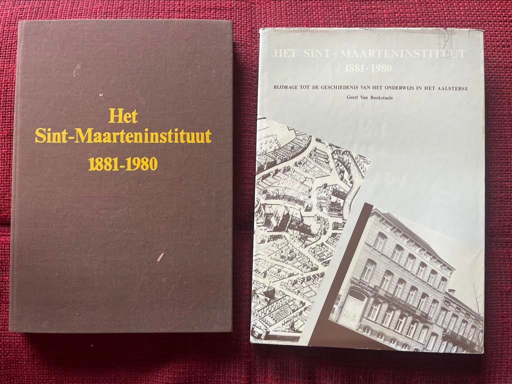 Boek Het Sint-Maarteninstituut 1881-1980 Aalst, Ophalen, Zo goed als nieuw
