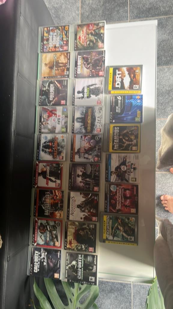 PlayStation 3 games, Ophalen, Gebruikt