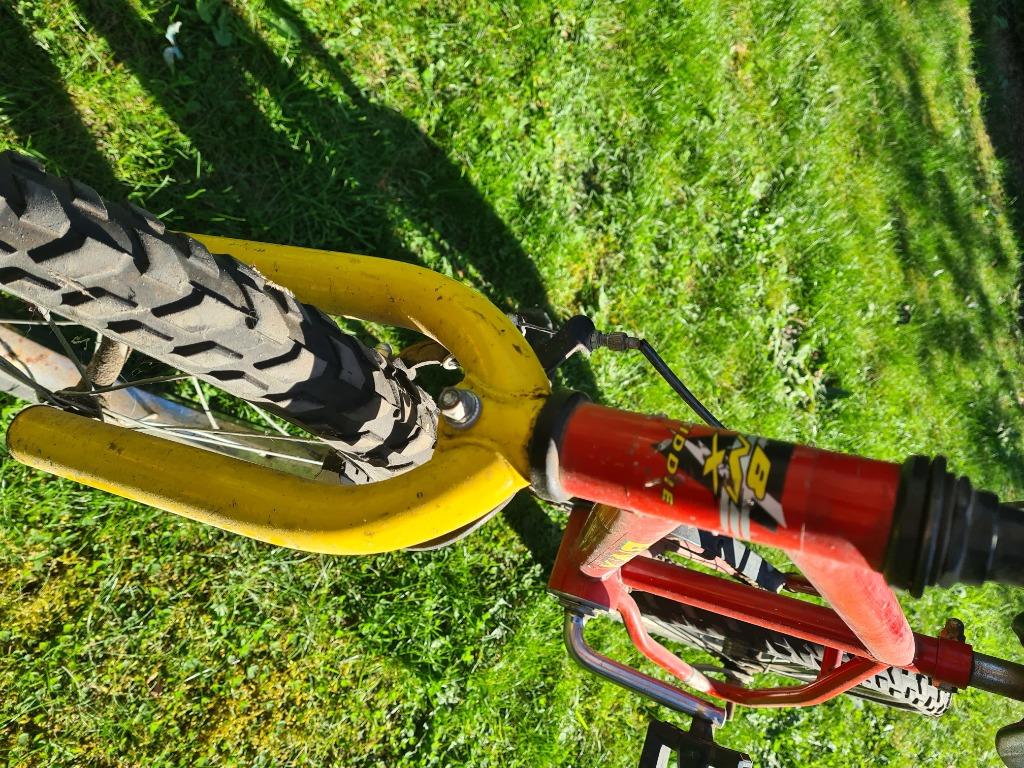 kinder bmx, Fietsen en Brommers, Ophalen, Bmx, Gebruikt, Staal