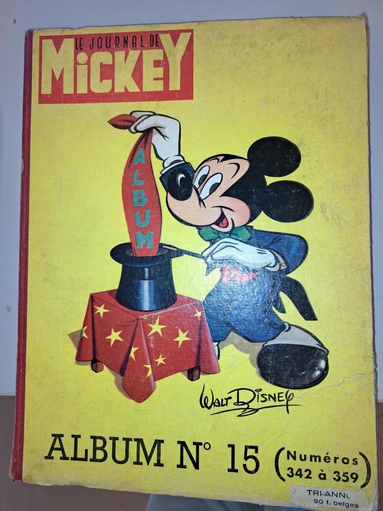 Album Mickey 15, Enlèvement ou Envoi