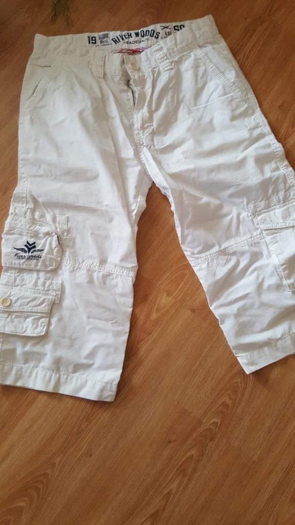 Fantastische Nieuwe korte witte broek Riverwoods 95, Wit, Ophalen of Verzenden, Zo goed als nieuw, River Woods