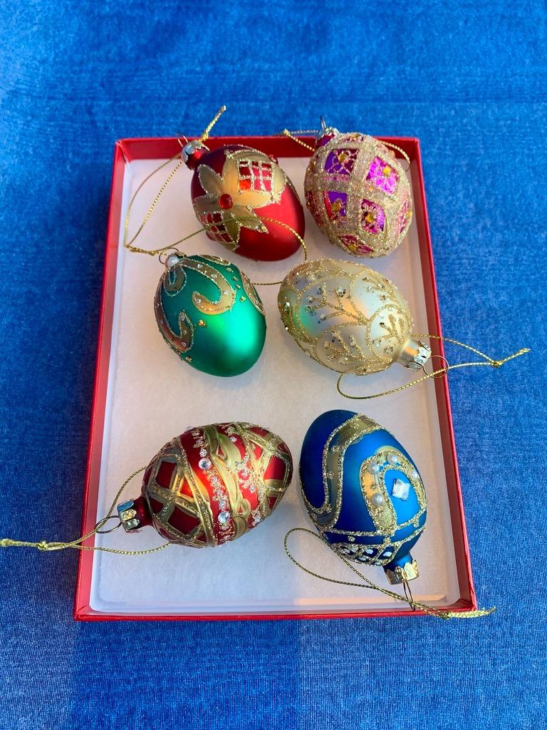 Handmade Fabergé Inspired X-Mas Tree Deco, Ophalen