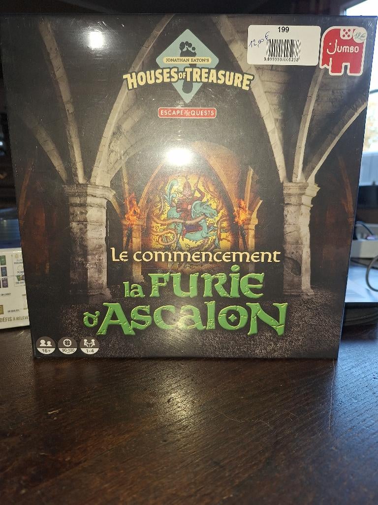 LE COMMENCEMENT LA FURIE D'ASCALON, Trois ou quatre joueurs, Enlèvement ou Envoi, Comme neuf