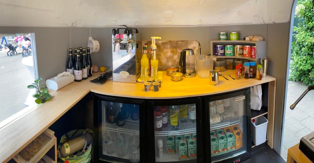 Foodtrailer, Huis en Inrichting, Barren, Gebruikt, Ophalen