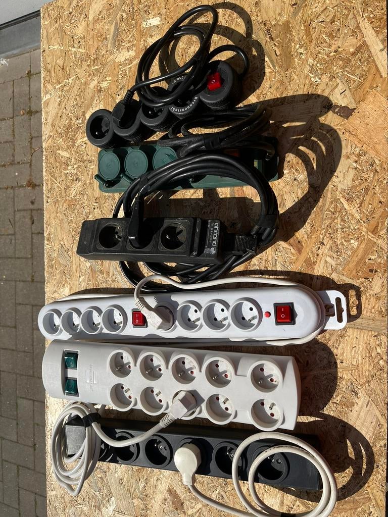 Tafel contactdozen, Muziek en Instrumenten, Ophalen, Gebruikt