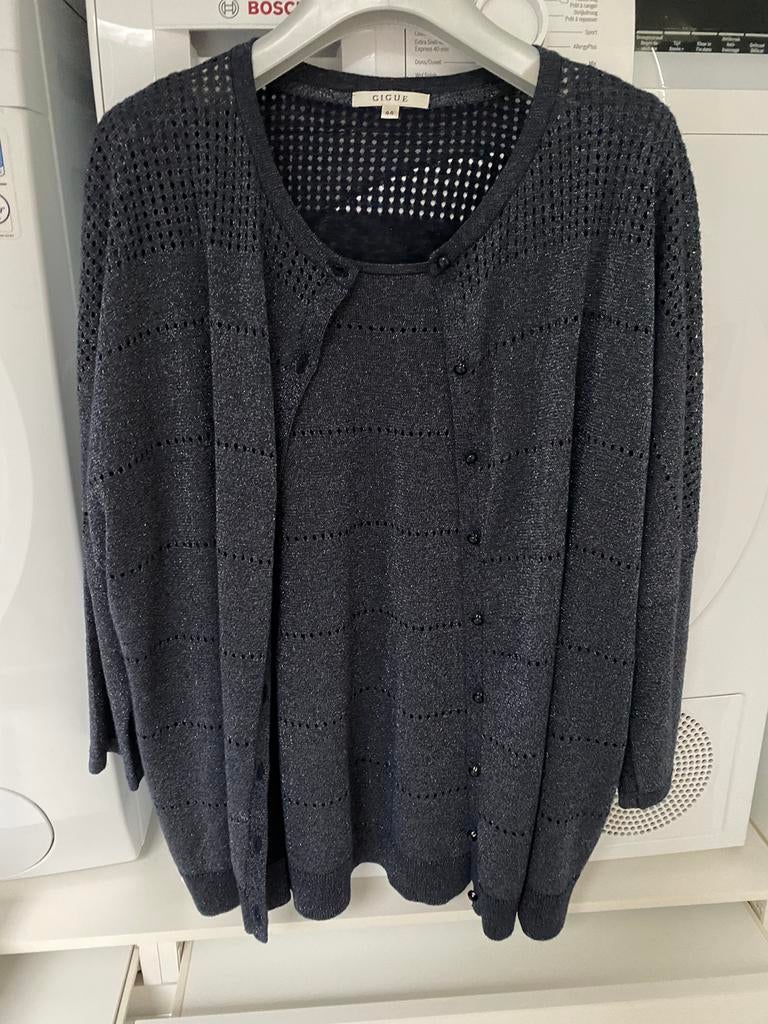 Twinset Gigue, Gigue, Blauw, Maat 42/44 (L), Ophalen of Verzenden
