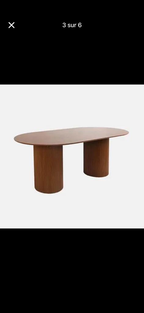Eettafel - 180CM/100CM, Ophalen, Gebruikt