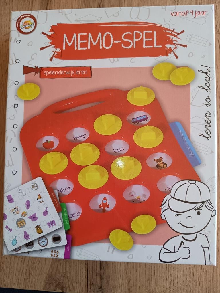 Jeu de mémos dès l'âge de 4 ans - toy Universe, Enlèvement, Comme neuf