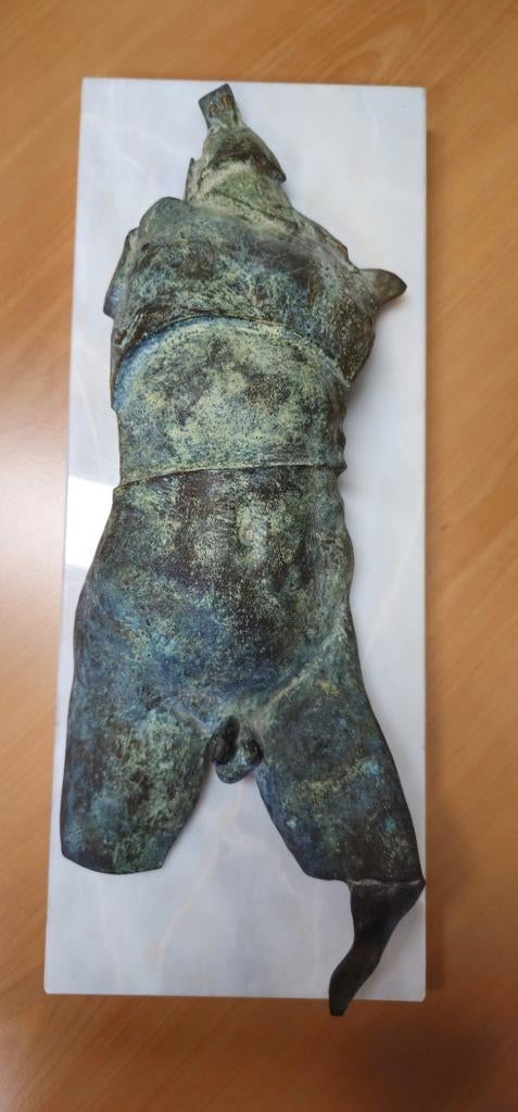 Statue en bronze sur marbre, Enlèvement ou Envoi