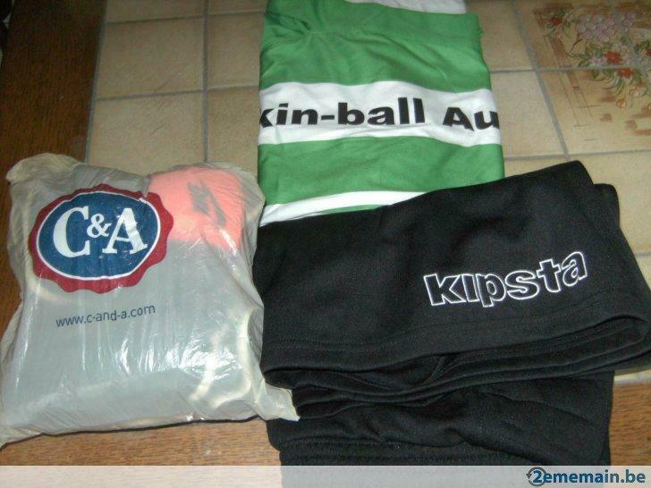 equipement complet kinball vert/blanc pour jeune /adulte, Enlèvement ou Envoi, Autres couleurs, Football