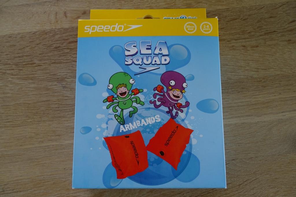 Set van 2 NIEUWE zwembandjes Speedo sea squad stage 2 start, Enlèvement ou Envoi, Neuf, Garçon ou Fille, Accessoire de natation