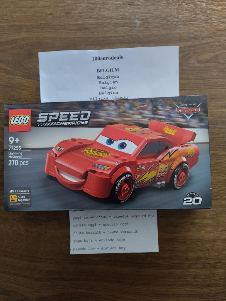 LEGO Speed Champions Bliksem McQueen - 77255 -nieuw, Kinderen en Baby's, Speelgoed | Duplo en Lego, Nieuw, Lego, Complete set