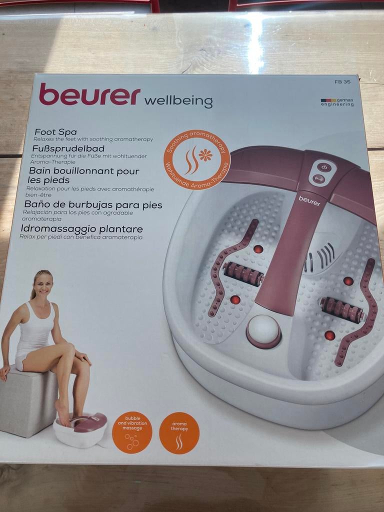 BEURER SPA-voetenbad, Ophalen of Verzenden, Zo goed als nieuw