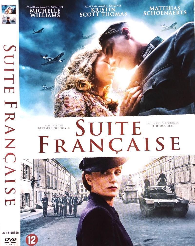 dvd SUITE FRANçAISE WO II MATTHIAS SCHOENAERTS .., Ophalen of Verzenden, Zo goed als nieuw