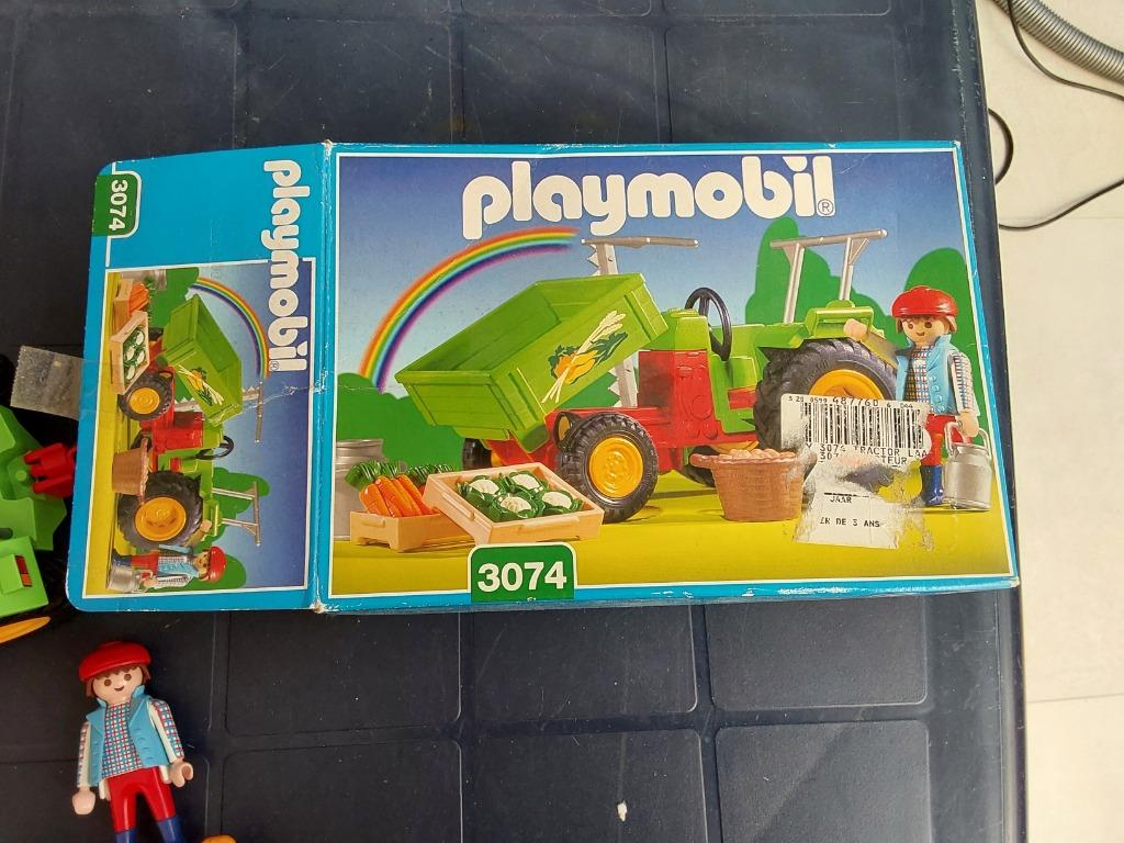 Playmobil groentenboer met tractor, Enlèvement ou Envoi, Comme neuf