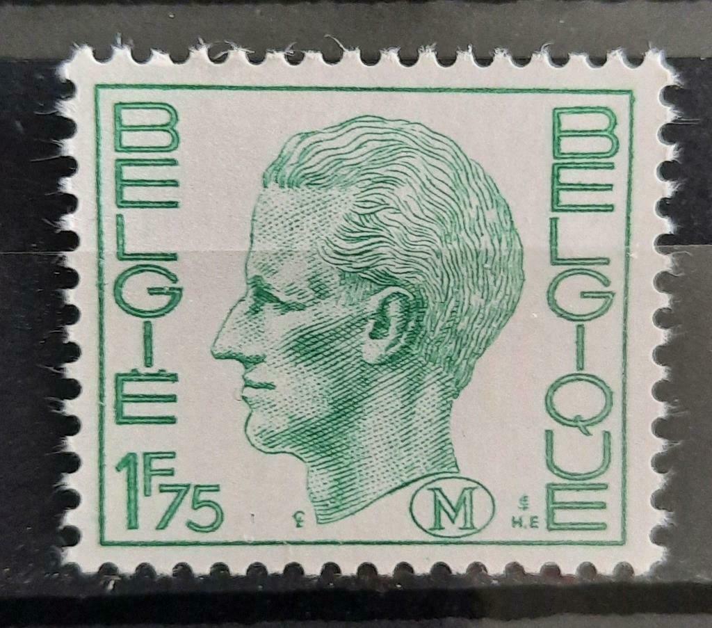 België: OBP M2 ** Elström 1971, Koninklijk huis, Frankeerzegel, Ophalen of Verzenden, Zonder stempel