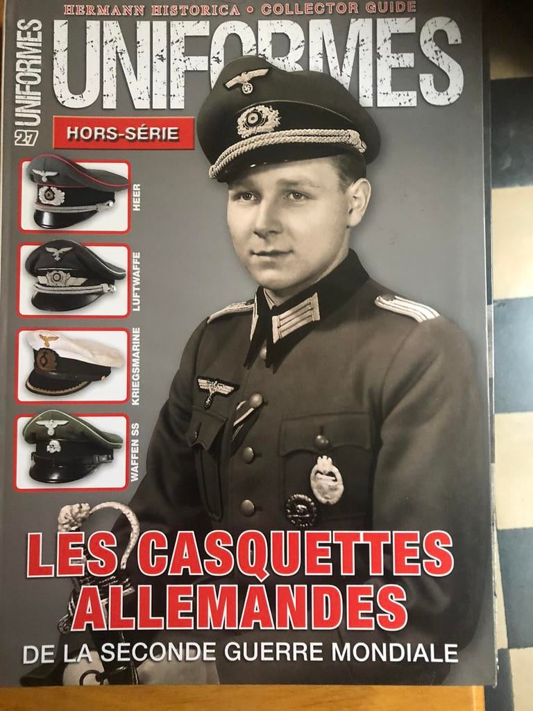 Les casquettes allemandes ww2, Enlèvement ou Envoi