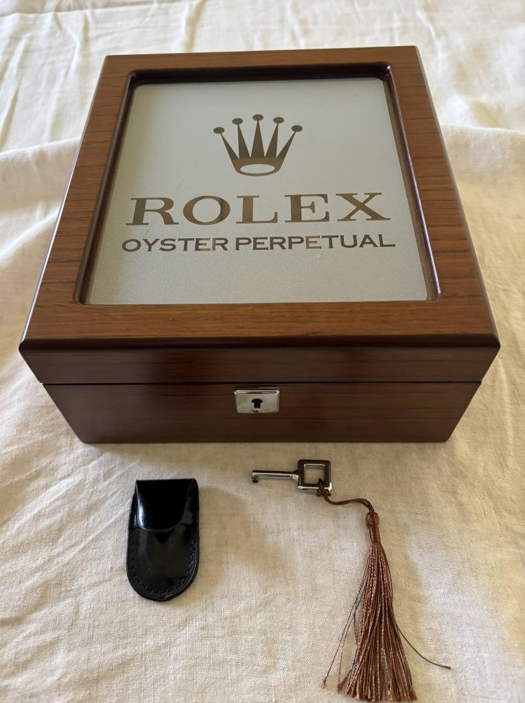 Horlogekist - Rolex - Custom job - 6 watches, Bijoux, Sacs & Beauté, Enlèvement ou Envoi