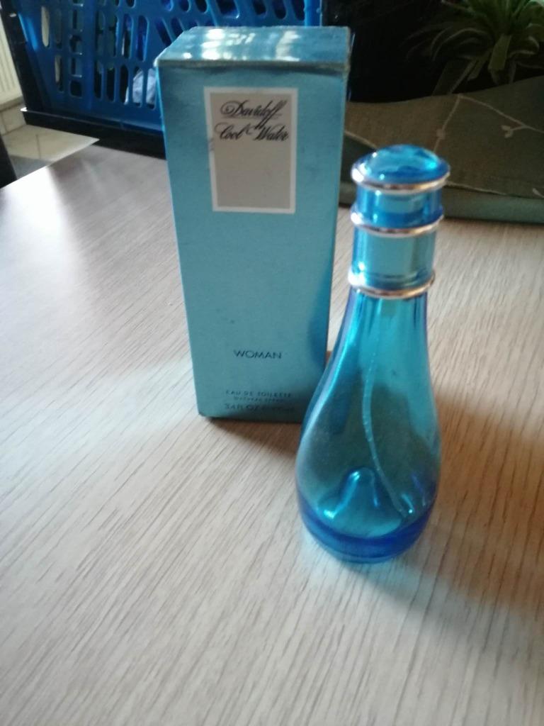 LEGE FLES PARFUM DAVIDOFF VOOR VERZAMELAARS, Enlèvement ou Envoi, Utilisé, Bouteille de parfum