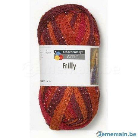 Laine Schachenmayr smc Frilly coloris bordeau - rouille  85, Hobby & Loisirs créatifs, Tricot & Crochet, Neuf, Tricot, Enlèvement ou Envoi