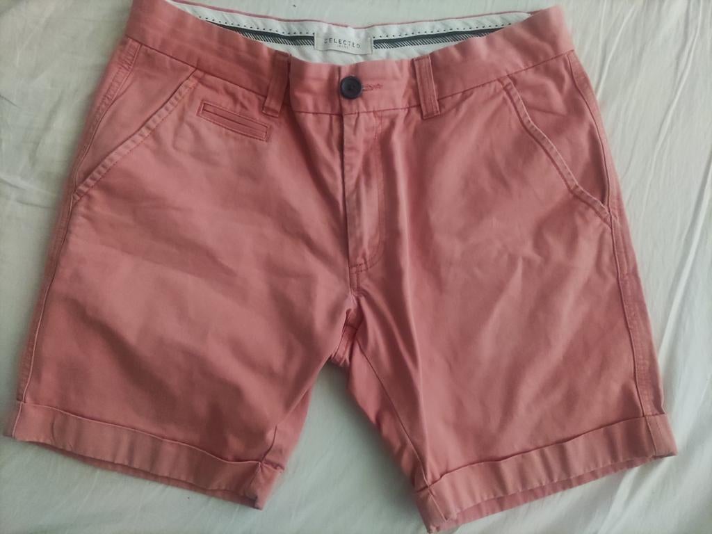 SELECTED pink bermuda, size: L, Ophalen of Verzenden, Zo goed als nieuw