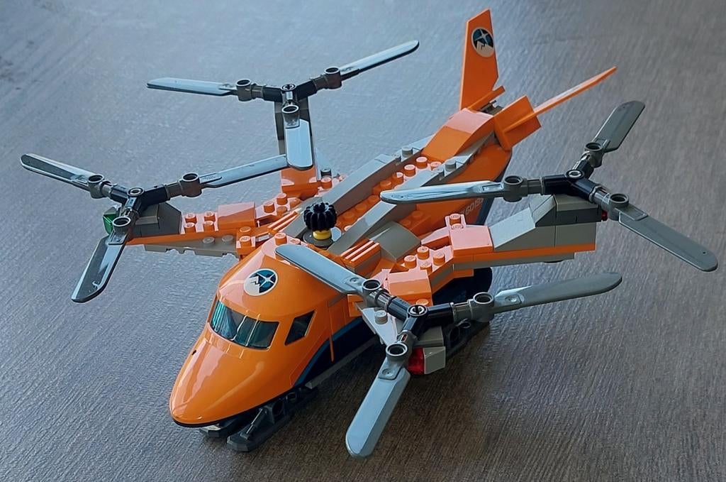 Lego City 60193 Arctic helicopter poolluchttransport, Ophalen, Zo goed als nieuw, Lego