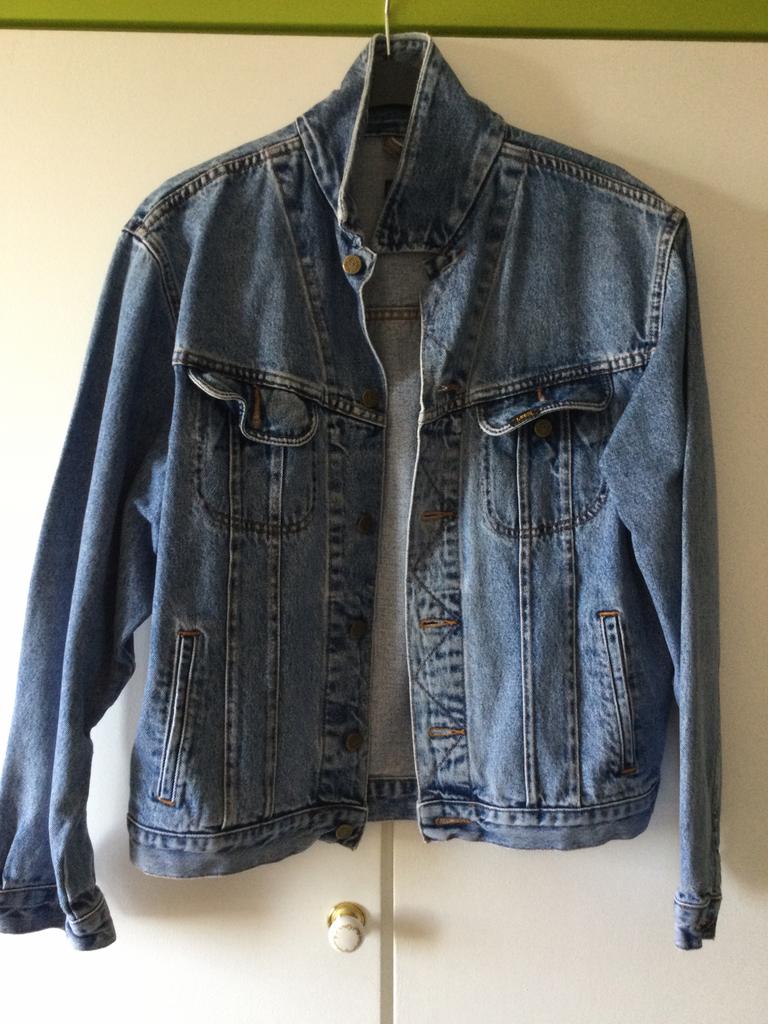 Jeans vest / jas - LEE - Large, Kleding | Heren, Ophalen of Verzenden, Gedragen