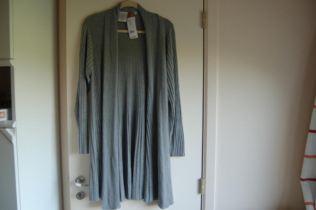 Lang vest maat M "Paprika", Kleding | Dames, Truien en Vesten, Nieuw, Maat 42/44 (L), Grijs, Ophalen of Verzenden