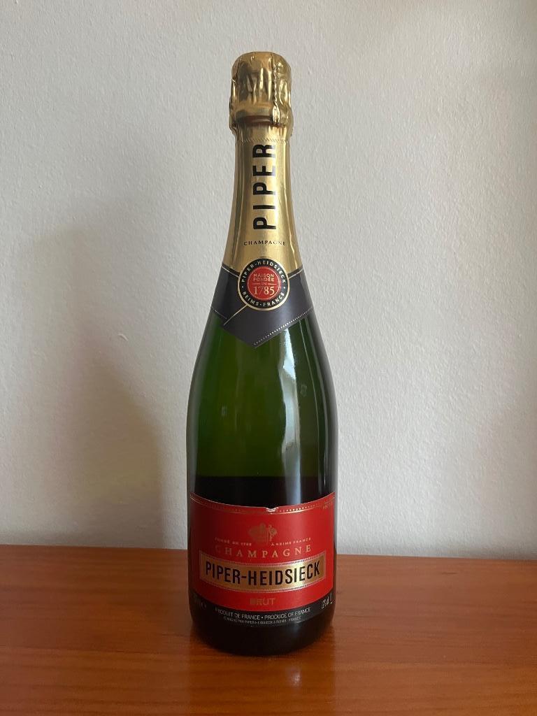 Bouteille Champagne Piper Heidsieck Brut (Blanc Effervescent, Neuf, Enlèvement ou Envoi, Pleine, Vin blanc