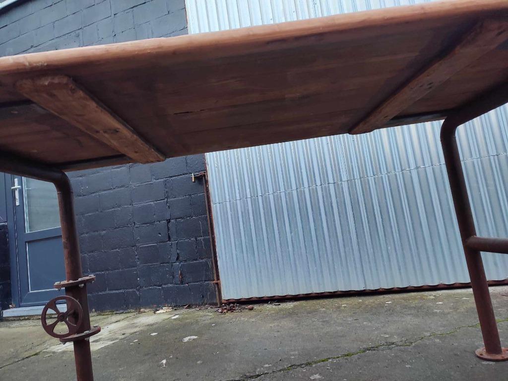 A vendre table industrielle, 100 à 150 cm, Enlèvement, Utilisé, 50 à 100 cm