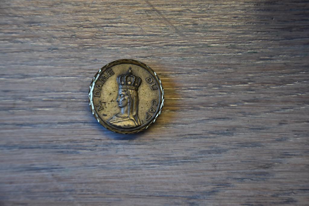 medaille magneet Notre Dame du Cap, Verzenden, Overige materialen