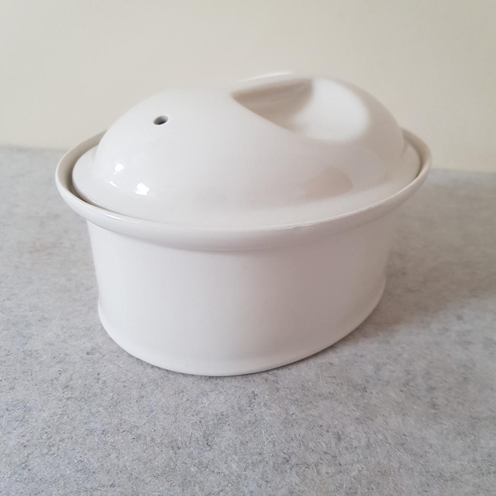 Villeroy & Boch; witte stoofpot, paté pot, Antiek en Kunst, Ophalen of Verzenden