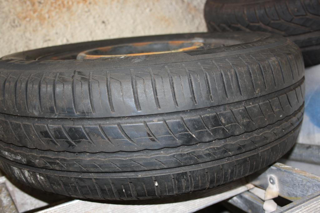 ROUES AVEC PNEUS TOYOTA AURIS, Autos : Pièces & Accessoires, Véhicule de tourisme, Pneu(s), Enlèvement, Utilisé