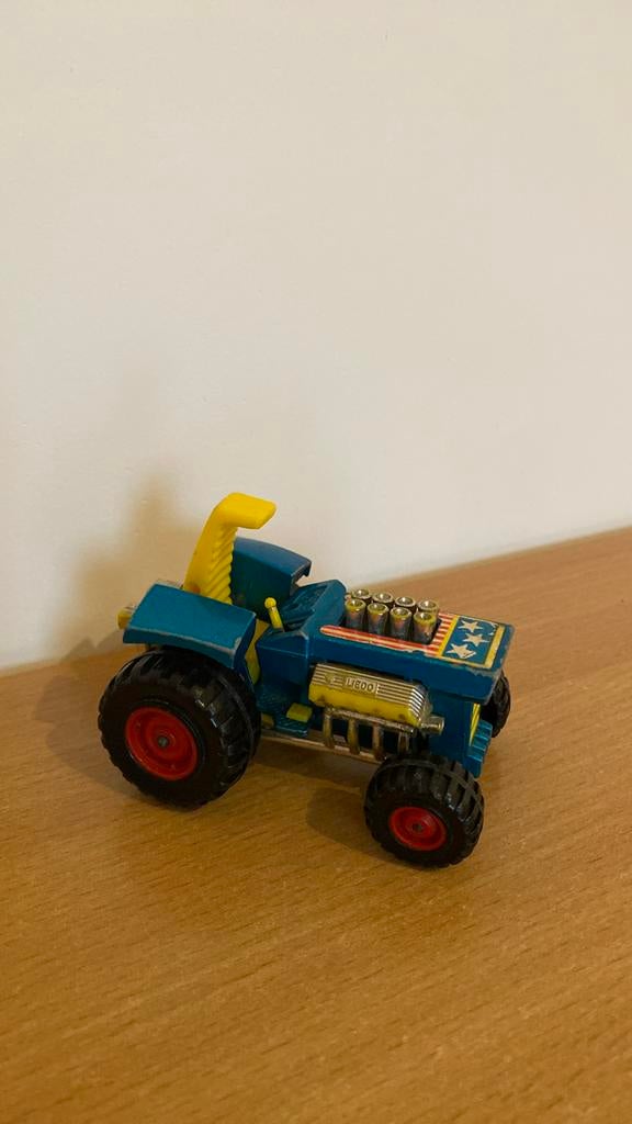 Matchbox superkings K-3 tractor, Hobby en Vrije tijd, Modelauto's | Overige schalen, Ophalen, Gebruikt