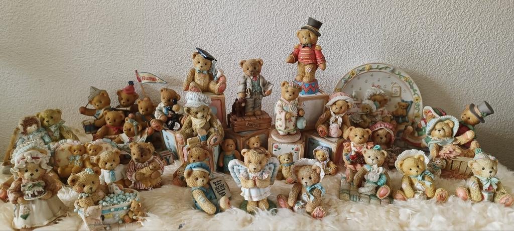 Verzameling Cherished Teddies beertjes beeldjes, Ophalen of Verzenden, Cherished Teddies
