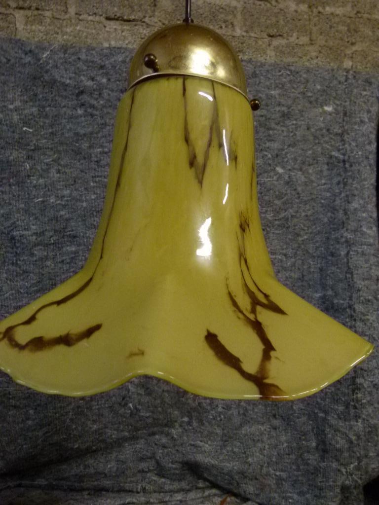 vintage Peill & Putzler hanglamp  70er, Enlèvement ou Envoi, Maison et Meubles