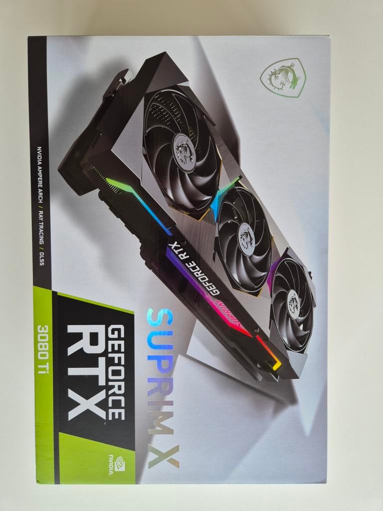 MSI GEFORCE RTX 3080Ti - enkel originele verpakking, Computers en Software, Ophalen of Verzenden