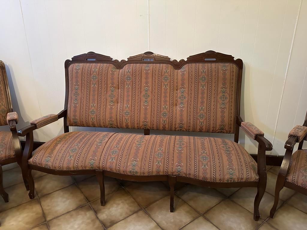 Salon rustiek stijl Louis xv, Ophalen