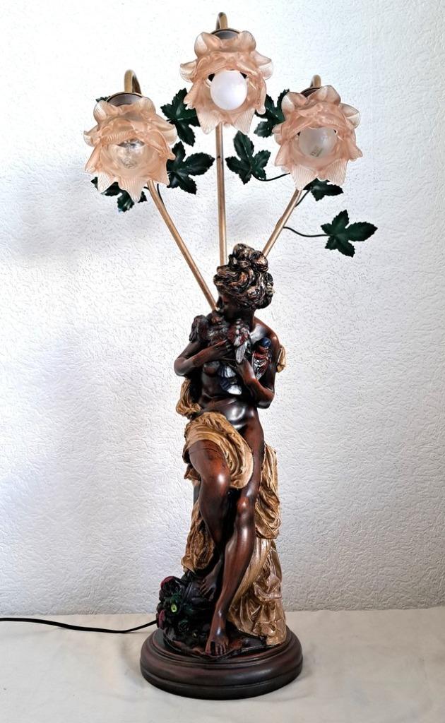 Lamp naar Albert Ernest Carrier-Belleuse (1824-1887), Ophalen of Verzenden