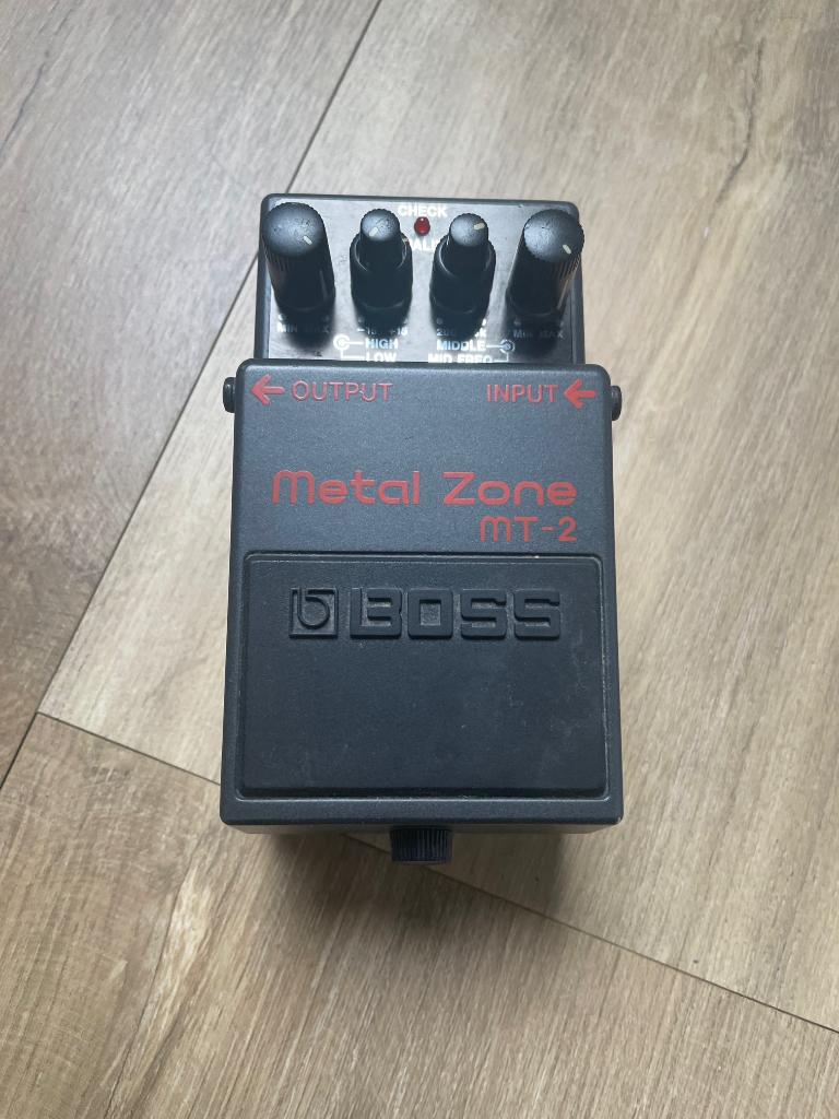 Boss Metal Zone MT-2, Musique & Instruments, Enlèvement, Utilisé, Distortion, Overdrive ou Fuzz