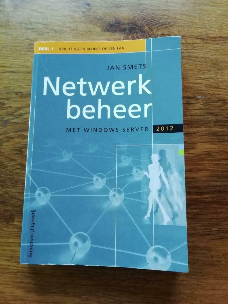 Netwerkbeheer Deel 1 - Jan Smets, Boeken, Informatica en Computer, Zo goed als nieuw, Ophalen of Verzenden