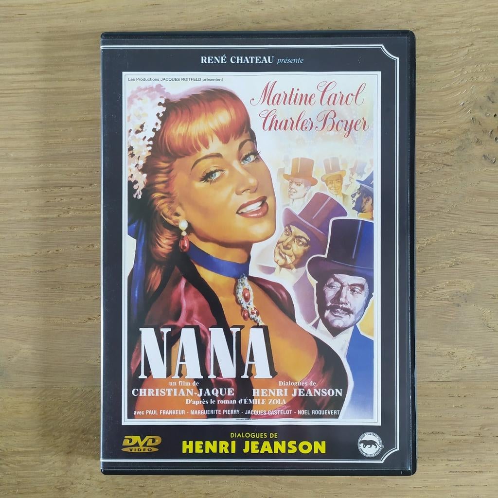 Nana avec Martine Carol - René Chateau TBE, CD & DVD, Enlèvement ou Envoi, 1940 à 1960, Comme neuf, Drame