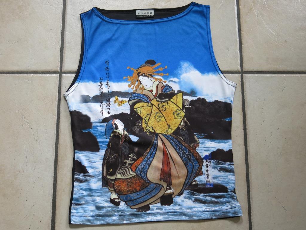 Een leuk topje Chineesjes, NIEUW, Zwart, Nieuw, Zonder mouw, Ophalen