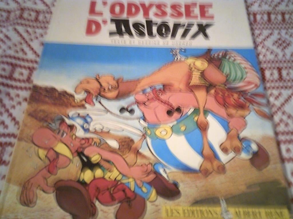 Asterix strips deel 4, Meerdere stripboeken, Ophalen of Verzenden, Gelezen, Goscinny - Uderzo