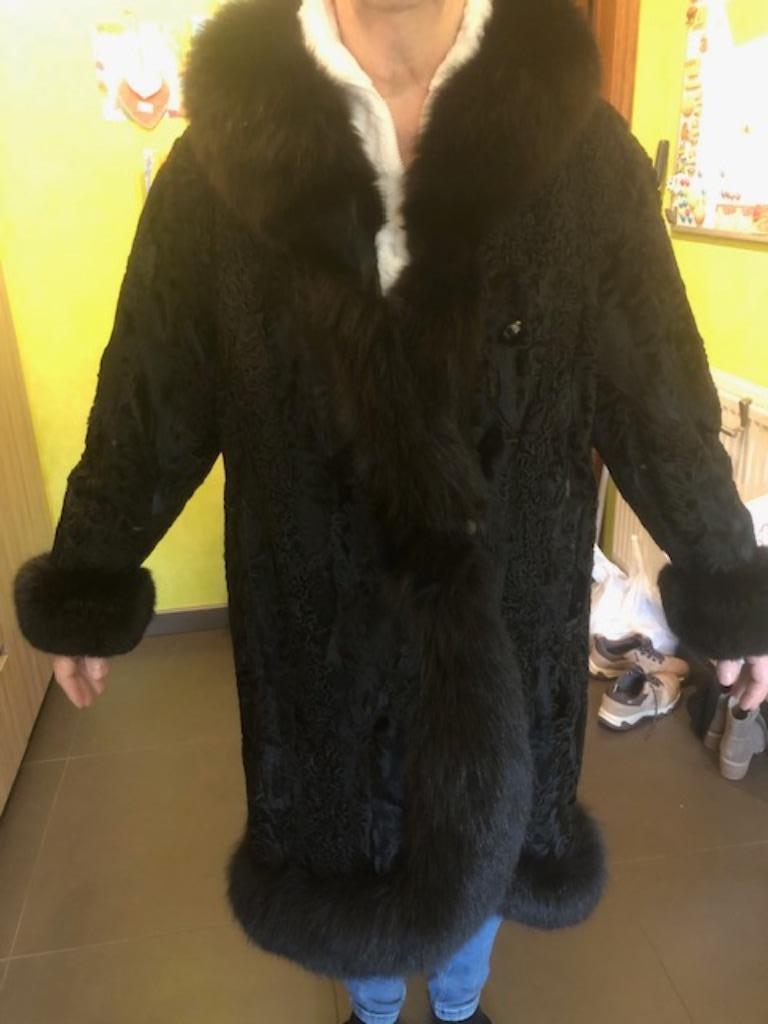 Astrakan  damesmantel, ANDERE, Taille 46/48 (XL) ou plus grande, Enlèvement ou Envoi, Porté
